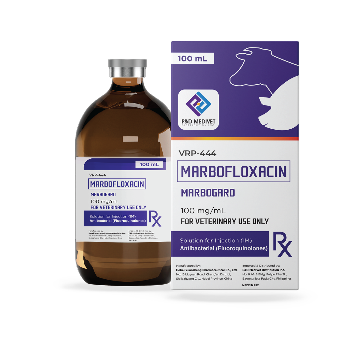 P&D Marbogard Marbofloxacin 10% – Veterinary Antibiotic