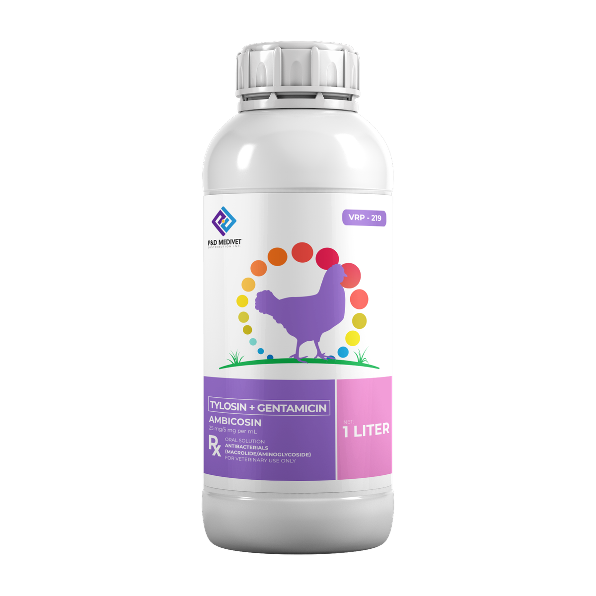 P&D Ambicosin Tylosin + Gentamycin – Broad-Spectrum Antibiotic