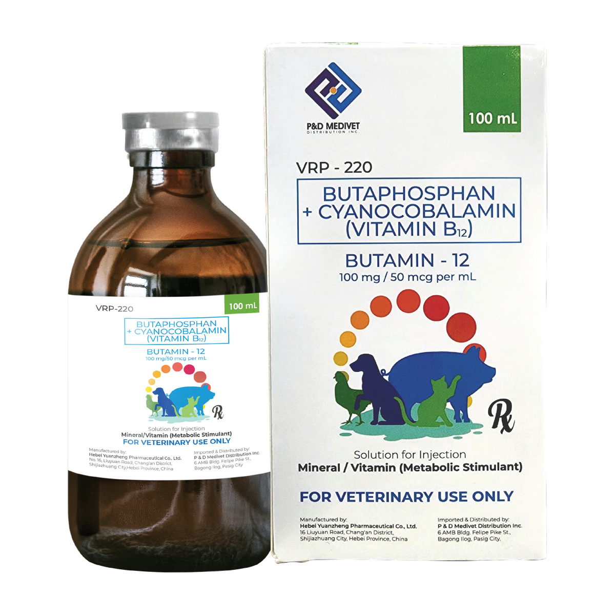P&D Butamin-12 Butaphospan + Cyanocobalamin – Energy & Recovery Supplement