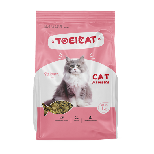 Toei Cat Dry Food All Stages – Salmon Recipe – 1 kg