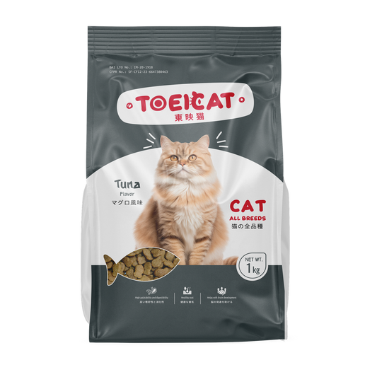 Toei Cat Dry Food All Stages – Tuna Recipe – 1 kg