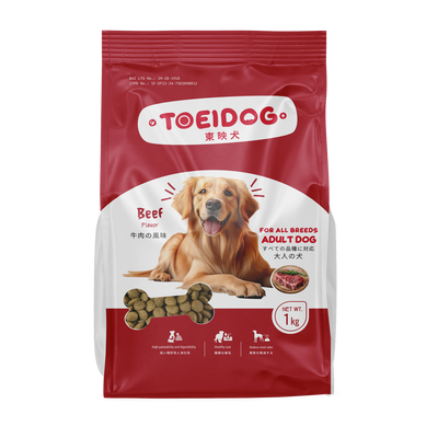 Toei Dog Dry Food All Breed – Beef Flavor – 1 kg