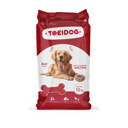 Toei Dog Dry Food All Breed – Beef Flavor – 10 kg