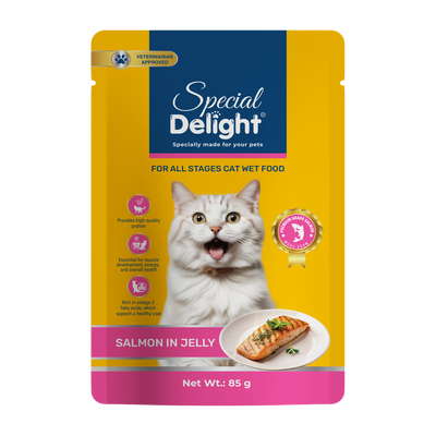 Special Delight Cat Wet Food – Salmon in Jelly – 85 g