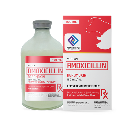 P&D Agromoxin Amoxicillin Trihydrate 15% – Veterinary Antibiotic