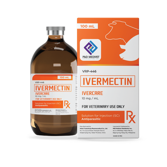 P&D Ivercare Ivermectin 1% – Anti-Parasitic Injection
