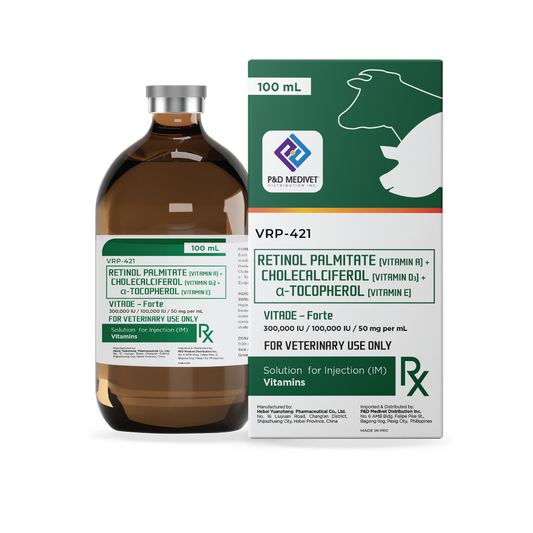P&D Vitade-Forte Vitamin A, D3 & E – Immune Booster Supplement