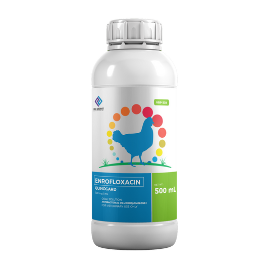P&D Quinogard Enrofloxacin 10% – Antibacterial Solution