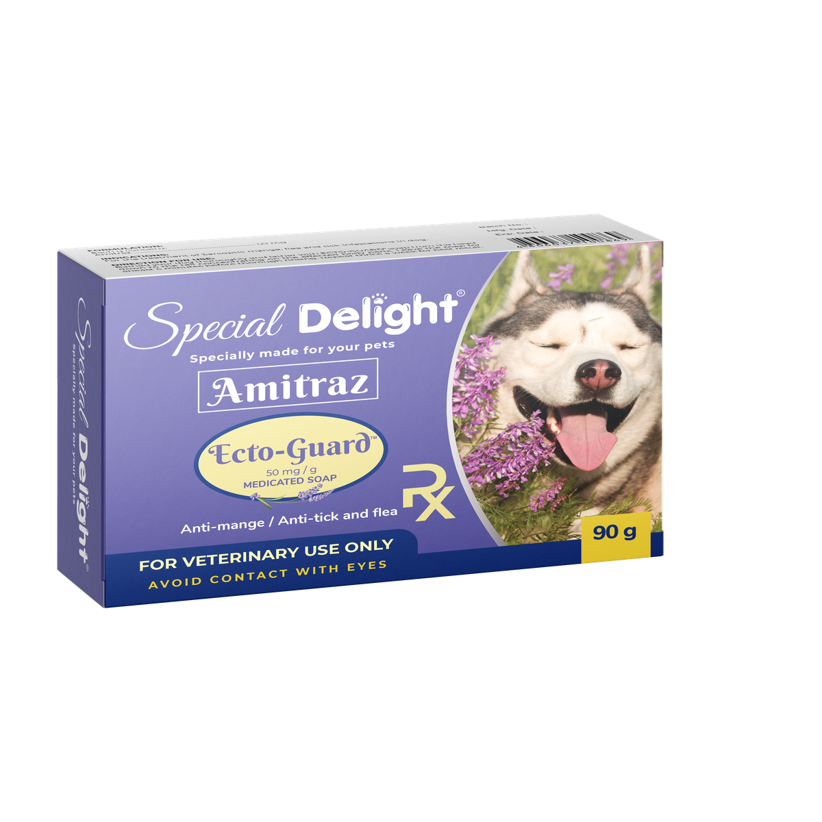 Special Delight Ecto-Guard Pet Soap (Amitraz) – 90 g