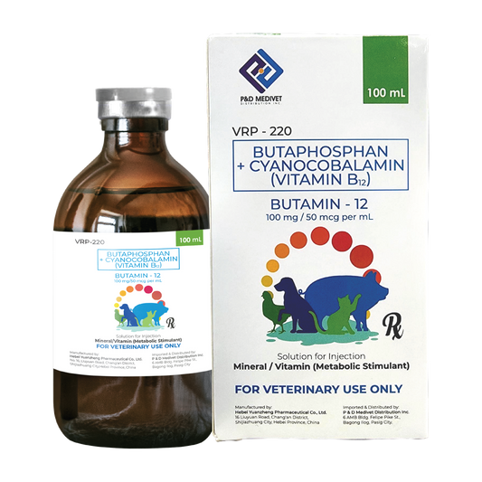 P&D Butamin-12 Butaphospan + Cyanocobalamin – Energy & Recovery Supplement