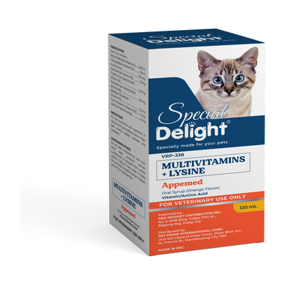 Special Delight Appemed Multivitamins with Lysine – 120 mL