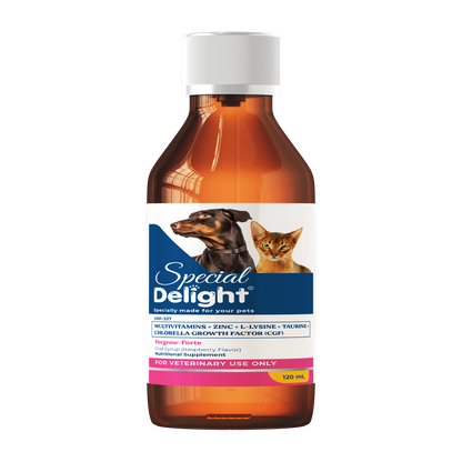 Special Delight Forgrow-Forte Multivitamins with Zinc, Lysine, Taurine & CGF – 120 mL