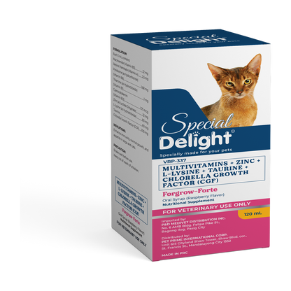 Special Delight Forgrow-Forte Multivitamins with Zinc, Lysine, Taurine & CGF – 120 mL