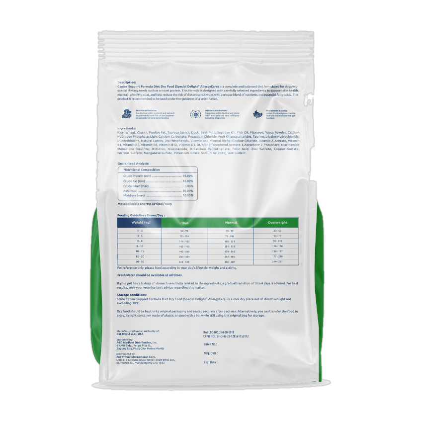 Special Delight Allergy Care Formula – 2 kg